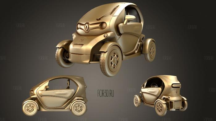 Renault Twizy max 3d stl модель для ЧПУ